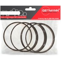 GETMANN | Комплект центровочных колец 76.1 х 72.6 Термопластик 280°C