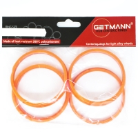 GETMANN | Комплект центровочных колец 72.6 х 66.6 Термопластик 280°C