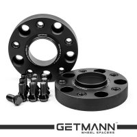 GETMANN | Колесная проставка-адаптер 30мм PCD 5x130 DIA 71.6 с футорками 14x1.5 для Audi, Porsche, Volkswagen (Кованая)