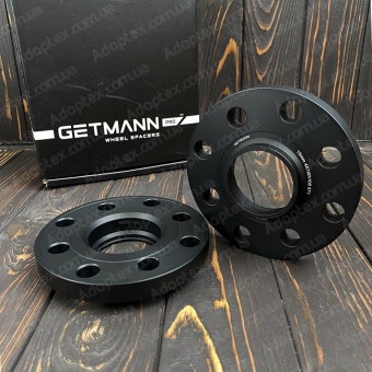 GETMANN | Колёсная проставка 15мм PCD 4x100/108 DIA 57.1 (Audi, BMW, Seat, Skoda, Volkswagen)
