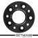 GETMANN | Колесная проставка-адаптер 25мм PCD 5x120 DIA 72.6 с футорками 12x1.5 для BMW (Кованая) под болты 12х1.5