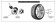 Колёсная проставка 15мм PCD 5x108/110/120 DIA 65.1  PCD 5x120/108/110 DIA 65.1 для Volkswagen (T5, T6, Amarok, Touareg) Литая