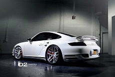 Кованые диски на Porsche 911 Turbo Content | 13.5 дюймов под заводскими крыльями!