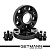 GETMANN | Колёсная проставка-адаптер 25мм PCD 5x120 DIA 65.1 с футорками 14x1.5 для Volkswagen Transporter T5, T6, Amarok, Touareg (Кованый алюминий)