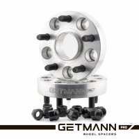 GETMANN | Колёсная проставка-адаптер 30мм PCD 5x127 DIA 71.6 со шпильками 1/2-20 для Jeep, Dodge(Кованая)