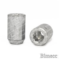 Bimecc | Гайка M14*1,5*37 мм Конус Цинк внутренний 10 граней