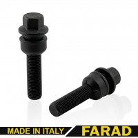 FARAD | Болт М14x1,5x50 мм Сфера R14 Чорний Цинк ключ 17 Оригинал (Audi)