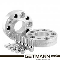 GETMANN | Колесная проставка-адаптер 35мм PCD 5x130 DIA 84.1 с футорками 14x1.5 для Mercedes-Benz, Ssang Yong (Кованая)