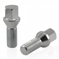 Болт колесный М14x1.25x28мм Конус Хром Ключ 17 (BMW, Mini) под оригинальные диски