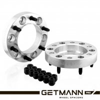 GETMANN | Колёсная проставка-адаптер 30мм PCD 6x139.7 DIA 110.1 со шпильками 12x1.25 Nissan Patrol Y61 (Зад) с выступом