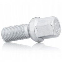 Болт колесный М14x1.5x24мм Сфера Цинк Ключ 17 (Audi, Mercedes-Benz, Seat, Skoda, Volkswagen) для железных дисков