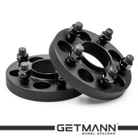 GETMANN | Колёсная проставка-адаптер 20мм PCD 5x114.3 DIA 70.5 со шпильками 14x1.5 для Ford Escape, Explorer, Mustang (Кованый алюминий)
