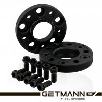 GETMANN | Колесная проставка-адаптер 22мм PCD 5x112 DIA 66.6 с футорками 14x1.5 для Audi, Mercedes-Benz, Porcshe (Кованая)
