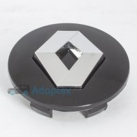 Колпачки на диски Renault (57/50) 8200043899 Черные
