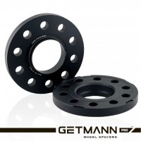 GETMANN | Колесная проставка 15мм PCD 5x112 DIA 66.6 Кованая Черная Mercedes