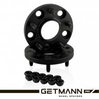 GETMANN | Колесная проставка-адаптер 15мм PCD 5х114.3 DIA 67.1 со шпильками 12x1.5 для Citroen, Dodge, Geely, Hyundai, Mazda, Mitsubishi, Peugeot (Кованая)