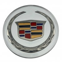 Колпачки на диски Cadillac (67/55) Серебряные