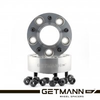 GETMANN | Переходная проставка 50мм с 5x114.3 DIA  66.1 на 5x112 DIA 66.1 со шпильками 12x1.5(Кованый алюминий)