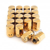 Комплект колесных гаек IRAYS M12х1.25х32 Конус Ключ 19 (Gold)