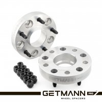 GETMANN | Колёсная проставка-адаптер 30мм PCD 5x139.7 DIA 95.3 на 5х114.3 DIA 67.1 со шпильками 12х1.5 (Кованый алюминий)