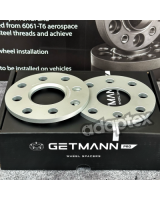 GETMANN | Колёсная проставка 8мм PCD 4x100/108 DIA 57.1 (Audi, BMW, Seat, Skoda, Volkswagen)