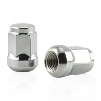 Гайка колесная М14x1,5x35мм Сфера Хром Ключ 19 (Acura, Honda) под оригинальные диски