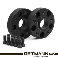 GETMANN | Колесная проставка-адаптер 30мм PCD 5x112 DIA 66.6 с футорками 12x1.5 для Mercedes-Benz (A, C, CLC, CLK, E, SL, SLK, Vaneo, 190, 200) Кованая