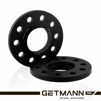 GETMANN | Колесная проставка 12мм PCD 5x112 DIA 66.6 на переднюю ступицу Mercedes-Benz W203; W210; W216; W209; W219; C218; W211; W221; R230; R231; R171; (Кованая) тонкий выступ