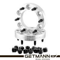 GETMANN | Колёсная проставка-адаптер 30мм PCD 6x139.7 DIA 108.1 со шпильками 12x1.5 для Mitsubishi на переднюю ступицу (Без центровочного выступа)