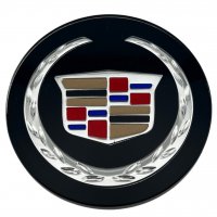 Колпачки на диски Cadillac (67/55) Черные