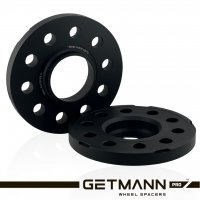 Колёсная проставка 15мм PCD 5x108 DIA 63.4 для Ford, Volvo, Zeekr (Кованая) Черная