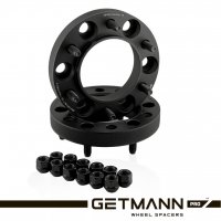 GETMANN | Колесная проставка-адаптер 25мм PCD 6x139.7 DIA 106.1 со шпильками 12x1.5 для Lexus, Toyota (Кованая)