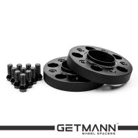 GETMANN | Колесная проставка-адаптер 22мм PCD 5x120 DIA 74.1 с футорками 14x1.25 для BMW (Кованая)