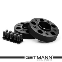 GETMANN | Колесная проставка-адаптер 35мм PCD 5x120 DIA 74.1 с футорками 14x1.25 для BMW X5 (E70), X5 (F15, F85), X6 (E71, F16, F86) Кованая