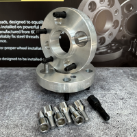 GETMANN | Колёсная проставка-адаптер 60мм PCD 4x108 DIA 65.1 на 5х120 DIA 72.6 со шпильками 12х1.5(Кованый алюминий)