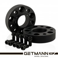 GETMANN | Колесная проставка-адаптер 35мм PCD 5x112 DIA 66.6 с футорками 14x1.5 для Audi, Mercedes-Benz, Porsche (Кованая)