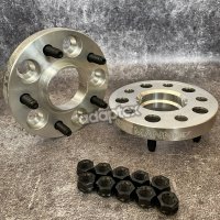 Колесная проставка-адаптер 20мм PCD 5х114.3 DIA 54.1 со шпильками 12x1.5 для Geely (Кованая)