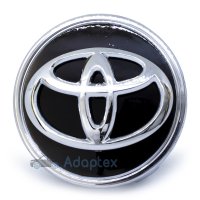 Колпачки на диски Toyota Camry, Rav4 (62/56) черные 42603-02320