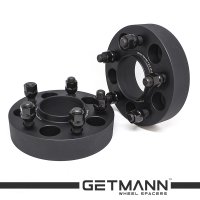 GETMANN | Колесная проставка-адаптер 35мм PCD 5x120 DIA 72.6 со шпильками 14x1.5 для Land Rover (Кованая)