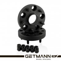 GETMANN | Колесная проставка-адаптер 25мм PCD 5x114.3 DIA 60.1 со шпильками 12x1.5 для Geely, Lexus, Suzuki, Toyota (Кованая)