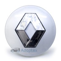 Колпачки на диски Renault (57/50) 8200043899 Серебро