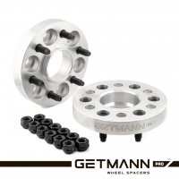 GETMANN | Колёсная проставка-адаптер 25мм PCD 6x139.7 DIA 95.1 со шпильками 14x1.5 для Toyota Land Cruiser 300 (Кованый алюминий)