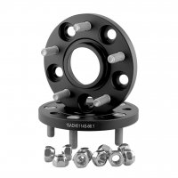 Колесная проставка-адаптер 15мм PCD 5х114.3 DIA 66.1 со шпильками 12x1.25 для Infiniti, Nissan, Renault (Кованая)