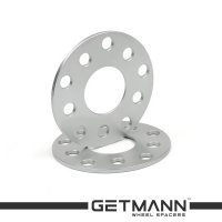GETMANN | Колесная проставка 5мм PCD 5x100/112 DIA 57.1 для Audi, Chevrolet, Seat, Skoda, Volkswagen