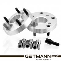 GETMANN | Колёсная проставка-адаптер 60мм PCD 4x108 DIA 65.1 на 5х120 DIA 72.6 со шпильками 12х1.5(Кованый алюминий)