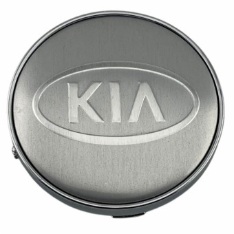 Колпачки на диски KIA (60/57) Серебристые