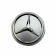 Колпачки на диски Mercedes AMG (75/70) A0004000900 Серебряные