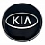 Колпачки на диски KIA (60/57) Черные