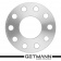 GETMANN | Колесная проставка 5мм PCD 5х114.3 DIA 66.1 для Infiniti, Nissan, Renault (Кованая)