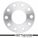 GETMANN | Колесная проставка 5мм PCD 5x112 DIA 66.6 для Audi, BMW, Mercedes-Benz, Porsche